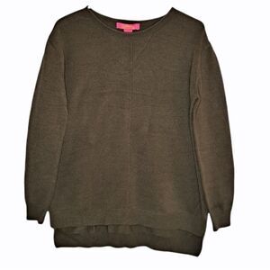 Catherine Malandrino Sweater Banyon Bark Brown Medium
